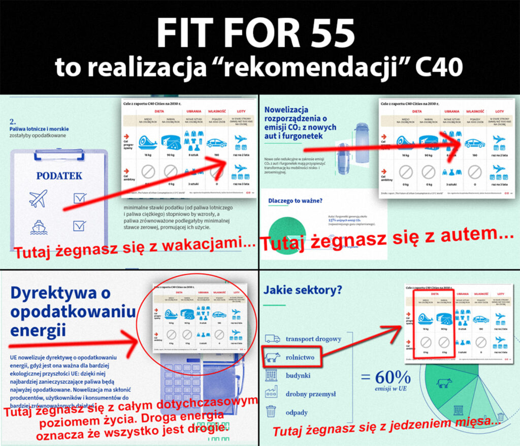 Mem - jak Fit for 55 realizuje agendę C40 Cities.