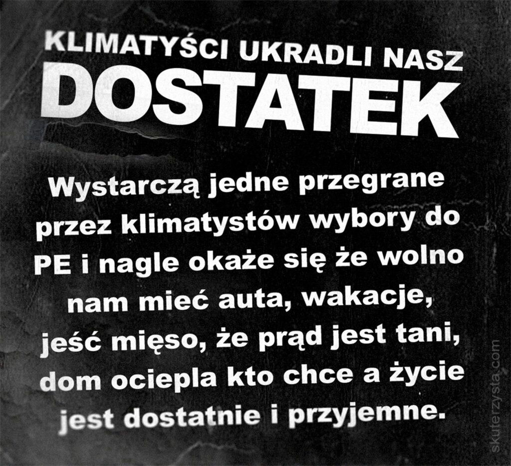 Mem - klimatyści obniżają nasz standard życia